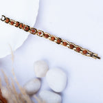 Rudraksha Stainless Steel Bracelet (Women)- Bracelet.