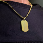 Hanuman Chalisa Pendant Gold
