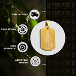 Hanuman Chalisa Pendant Gold