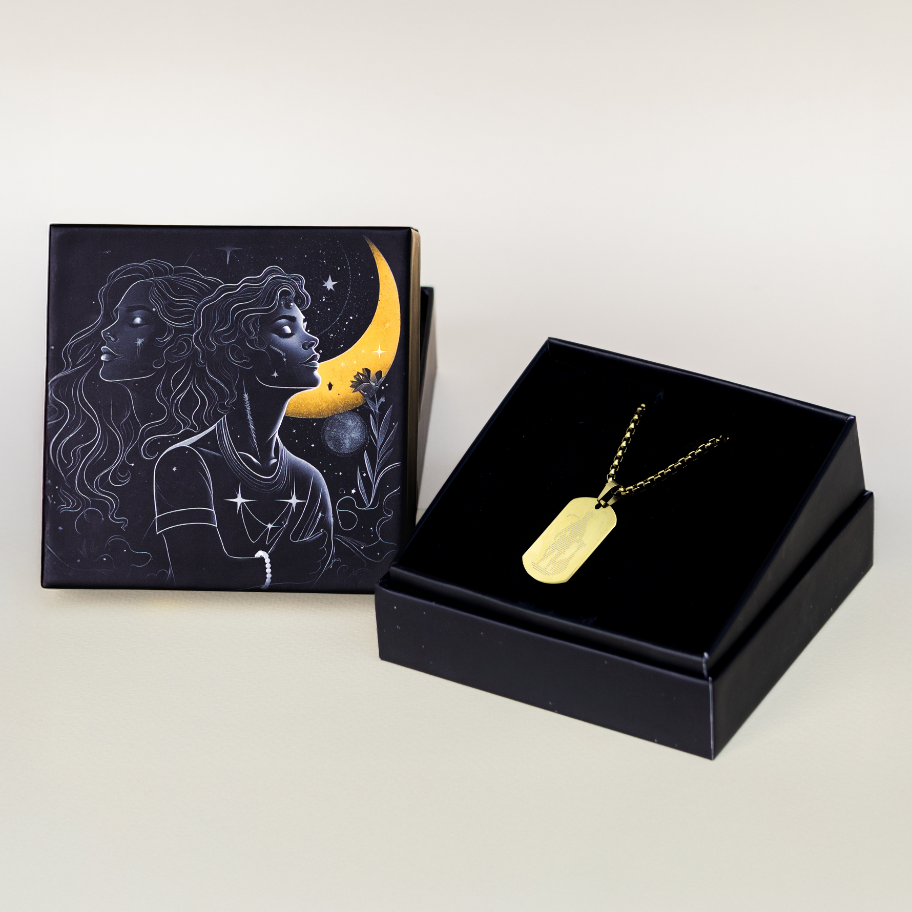 Hanuman Chalisa Pendant Gold